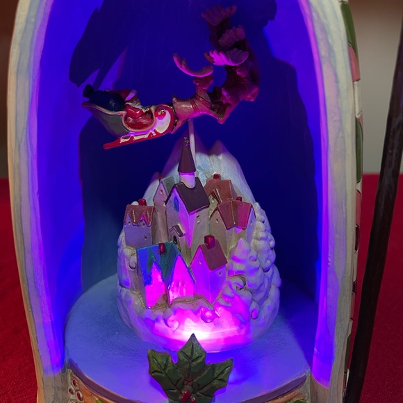Jim Shore Santa Christmas Magic Is All Around Color Changing Light Decoration - Picture 4 of 8